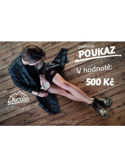 Drexiss dárkový poukaz CHILL 500 (3)