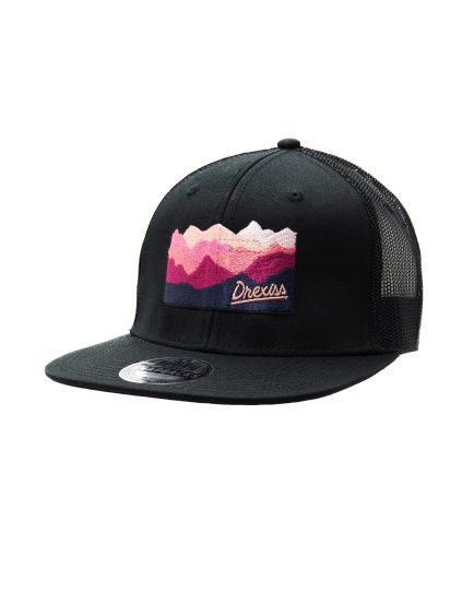 Drexiss kšiltovka CREST BLACK PINK