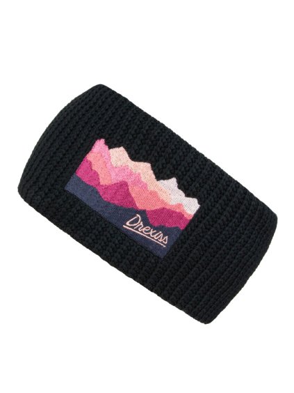 Drexiss čelenka ICE CREST BLACK PINK