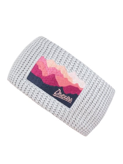 Drexiss čelenka ICE CREST GREY PINK