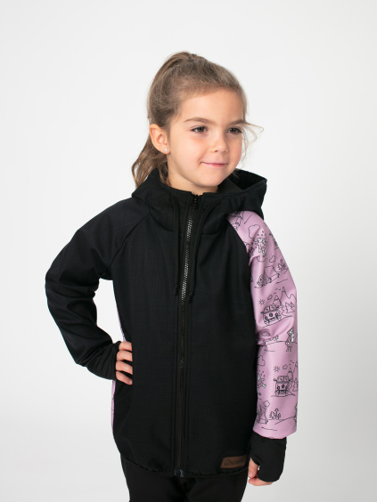 Drexiss softshellová bunda PROMALEDOBODRUHY PINK