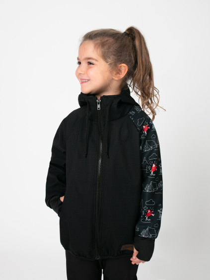 Drexiss softshellová bunda PROMALEDOBRODRUHY BLACK (2)