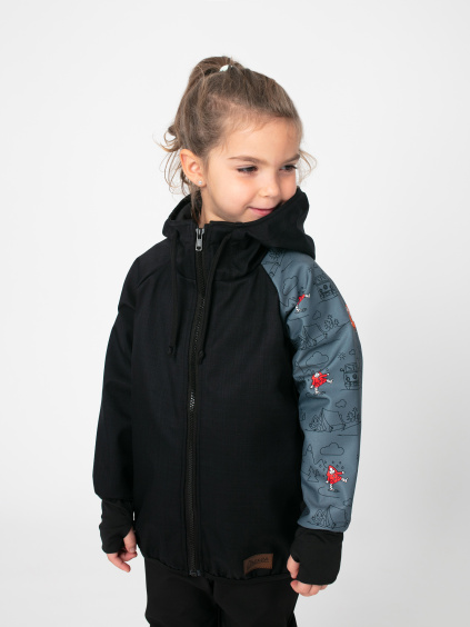 Drexiss softshellová bunda PROMALEDOBRODRUHY GRREY