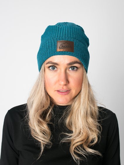 Drexiss čepka WINTER COLLAR PETROL