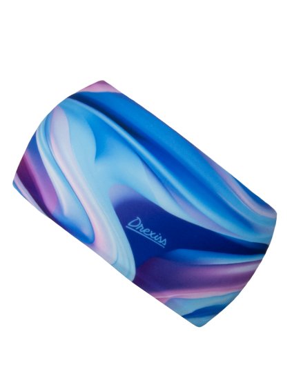Drexiss funkční čelenka SILKY BLUE