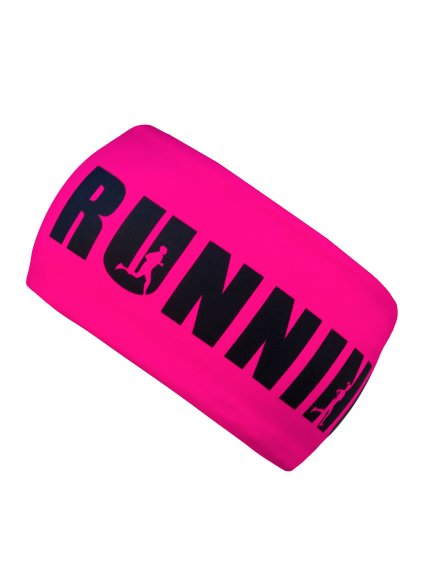 Drexiss funkční čelenka RUNNING NEON PINK