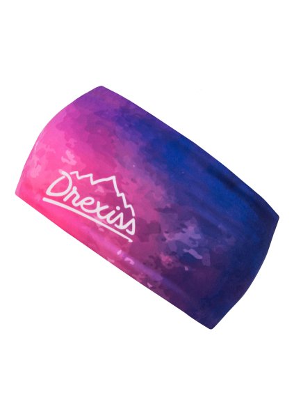 Drexiss funkční čelenka SHOT PURPLE PINK