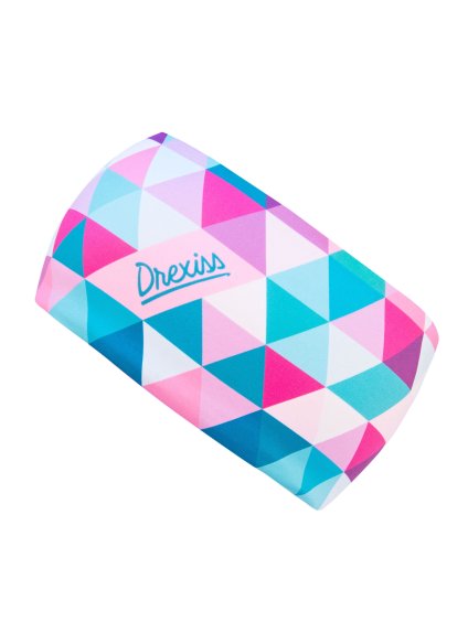 Drexiss funkční čelenka TRIANGL PINK