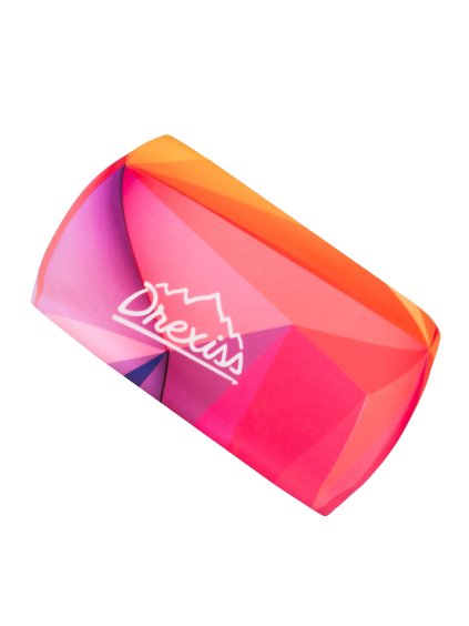 Drexiss funkční čelenka SHAPES ORANGE
