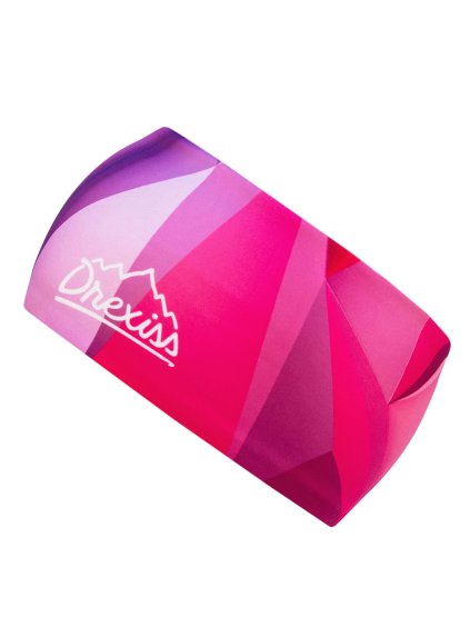 Drexiss funkční čelenka SHAPES PINK