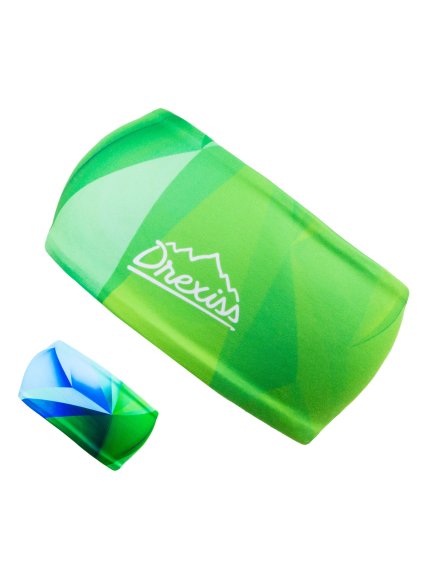 Drexiss funkční čelenka SHAPES GREEN BLUE
