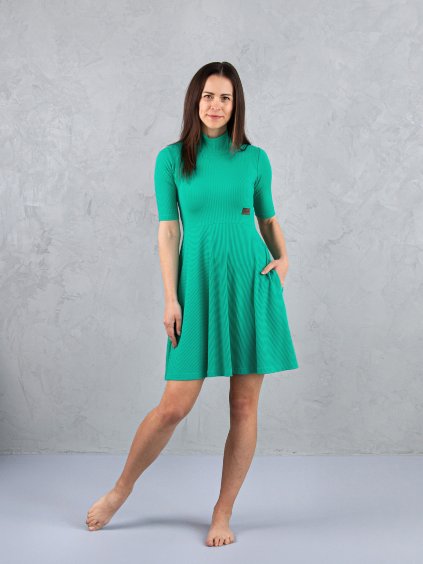 Drexiss šaty AURI SHORT GREEN