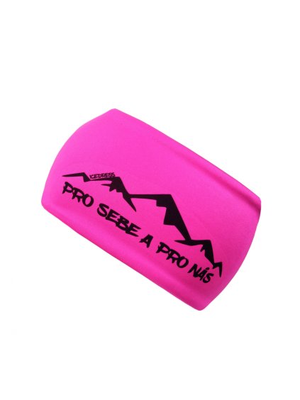 Drexiss funkční čelenka PROSEBEPRONAS HORY PINK