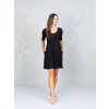 Drexiss šaty LORA SHORT BLACK (2)