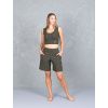 Drexiss kraťasy SOUL SHORT DARK KHAKI, Drexiss tílko GLAM DARK KHAKI
