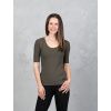 Drexiss tričko KAIRA DARK KHAKI