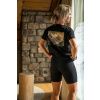 Drexiss tričko FLOW DUSK BLACK, Drexiss sportovní kraťasy BLACK