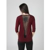 Drexiss tričko YOGA SPRING MESH WINE