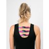 Drexiss funkční CoolMax tílko BLACK SHAPES COLOURS PINK