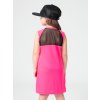 Drexiss dětské CoolMax šaty MAYA PINK, Drexiss kšiltovka BLACK det