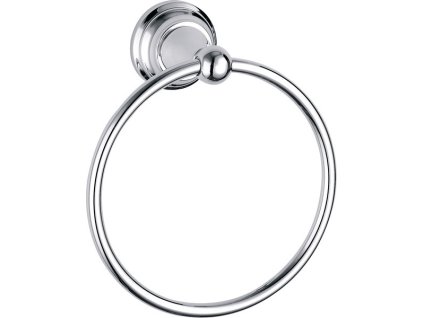 MORAVA RETRO - Koupelnový doplněk Kruh na ručníky, Chrom MKA0104, RAV Slezák (Varianta Kruh na ručníky chrom Koupelnový doplněk MORAVA RETRO, Barva: Chrom)