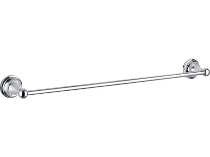 MORAVA RETRO - Koupelnový doplněk Držák ručníku 650, 5 mm, Chrom MKA0701/65, RAV Slezák (Varianta Držák ručníku 650,5 mm chrom Koupelnový doplněk MORAVA RETRO, Barva: Chrom)