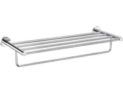 Slezák Rav Polička na ručníky s hrazdou 640,6 mm Koupelnový doplněk COLORADO (Varianta Barva: chrom)