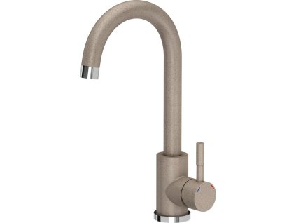 Stojánková dřezová baterie, béžový granit 10011405
