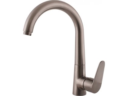 AMUR - Dřezová baterie, Metal Grey - kartáčovaná AM719.0MGK, RAV Slezák (Rozměr 3,8", Barva METAL GREY - kartáčovaná)