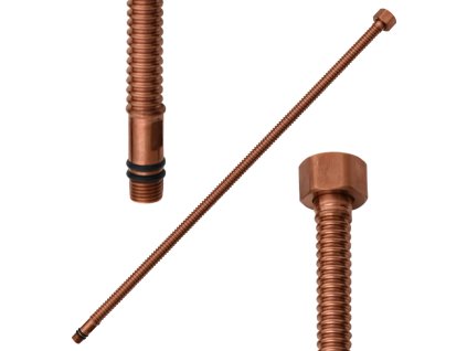 Flexi hadice (vlnovec), Zlatá Růžová - kartáčovaná IT0438ZRK, RAV Slezák (Varianta Flexi hadice (vlnovec) M10x1 G 3/8'' , Barva: ZLATÁ RŮŽOVÁ - kartáčovaná , Rozměr: M10x1 x 3/8'', délka 40 cm)
