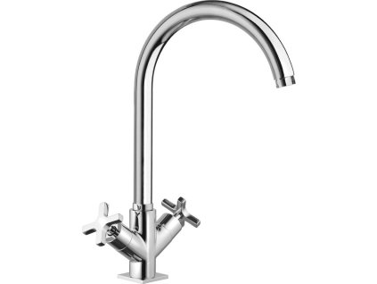 TRAX stojánková dřezová baterie, chrom 619