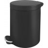 Olsen Spa Pedálový odpadkový koš 5l, kov, černá barva KD02031788