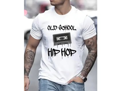 Pánské triko OLD SCHOOL HIP HOP