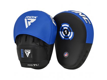 rdx t1 curved boxing pads blue 1 1