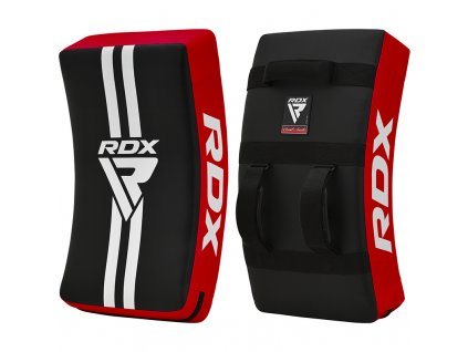 rdx t1 curved kick shield with nylon handles red 2 2