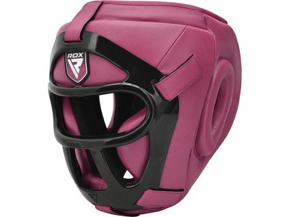 pink t1 head guard grill 1