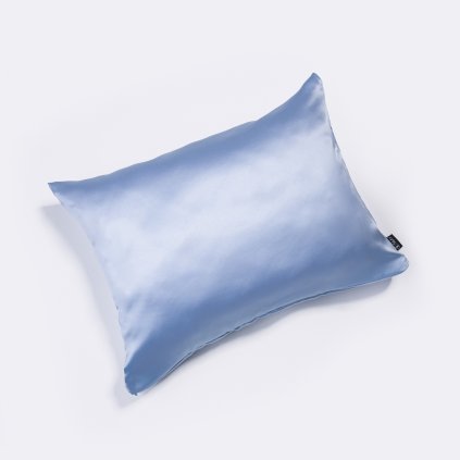 Hedvábný povlak na polštář SILKY® Modrý