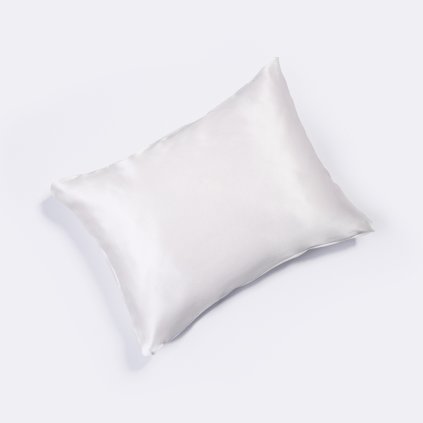 100% Hedvábný povlak na polštář DRIM Bílý