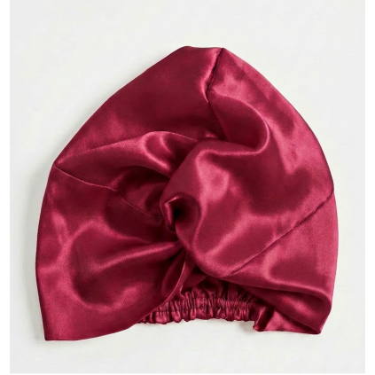 hedvábný turban na vlasy