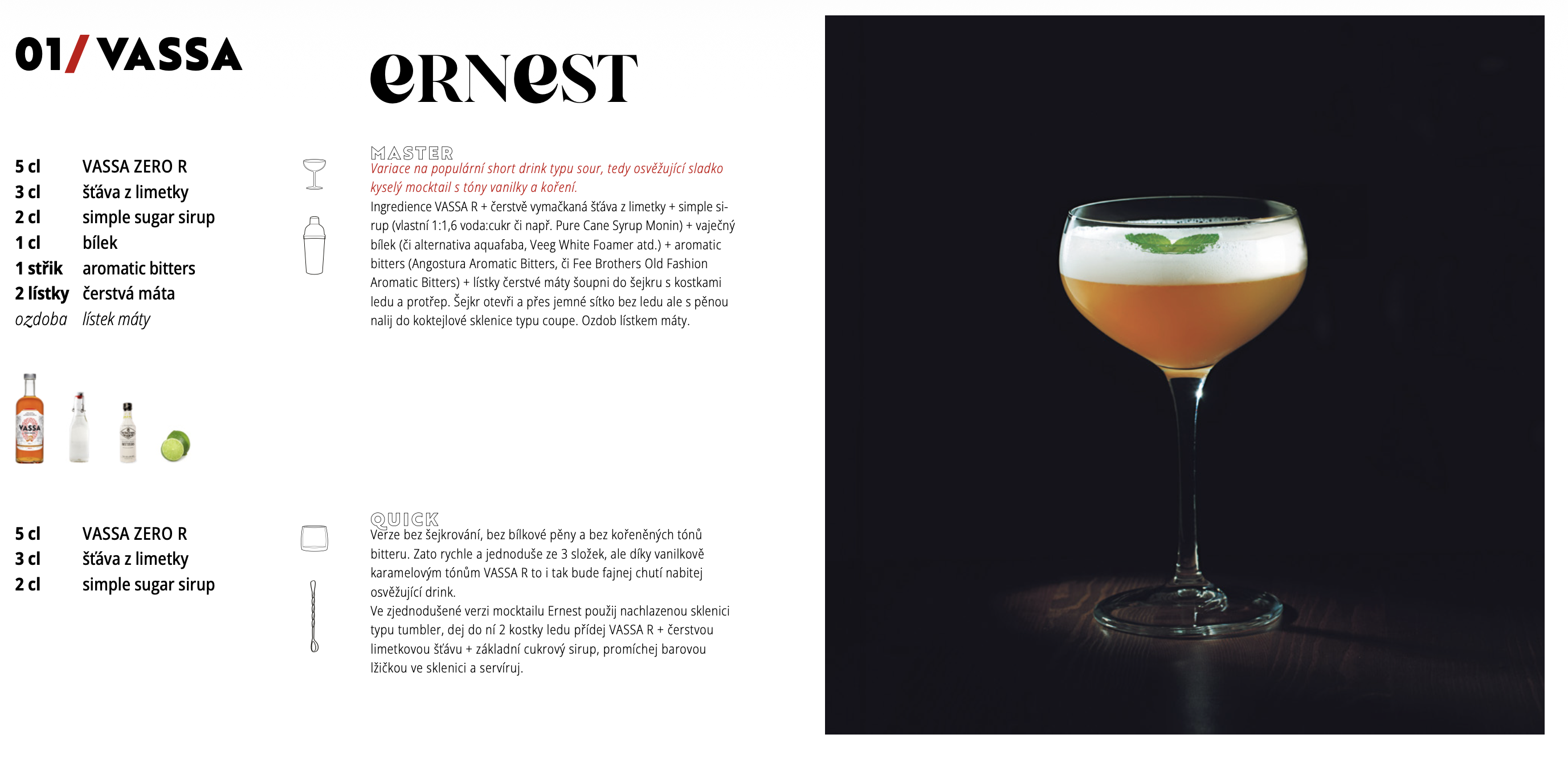 mocktail ernest vassa zero r