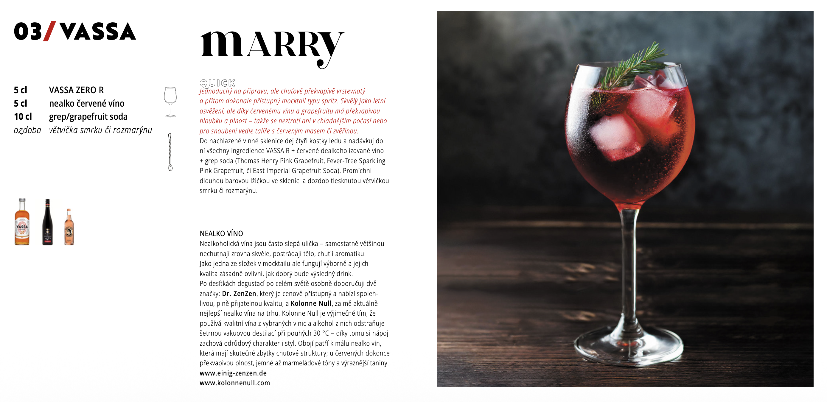 mocktail marry vassa zero r