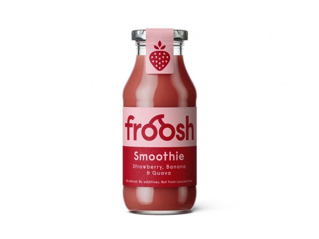 Froosh Smoothie for mixed drinks - strawberry, banana and guava 250 ml -  Nealkoholické nápoje VASSA