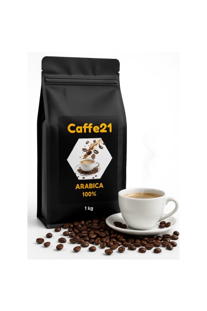 Caffe21 100% arabica  Čerstvě pražená káva