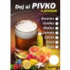 SIRUP k dochucení piva - Grep 0,7l  Sirup do piva