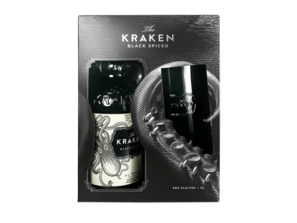 kraken black spiced 1 l 40