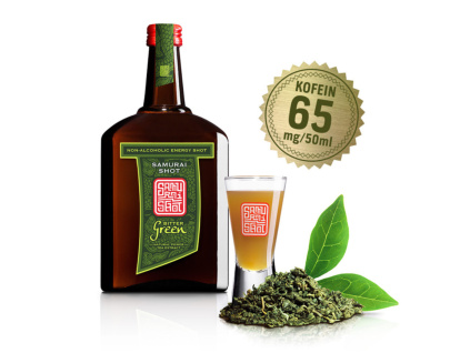 SAMURAI SHOT - BITTER GREEN 500 ml > STRENGTH AND EDURANCE <