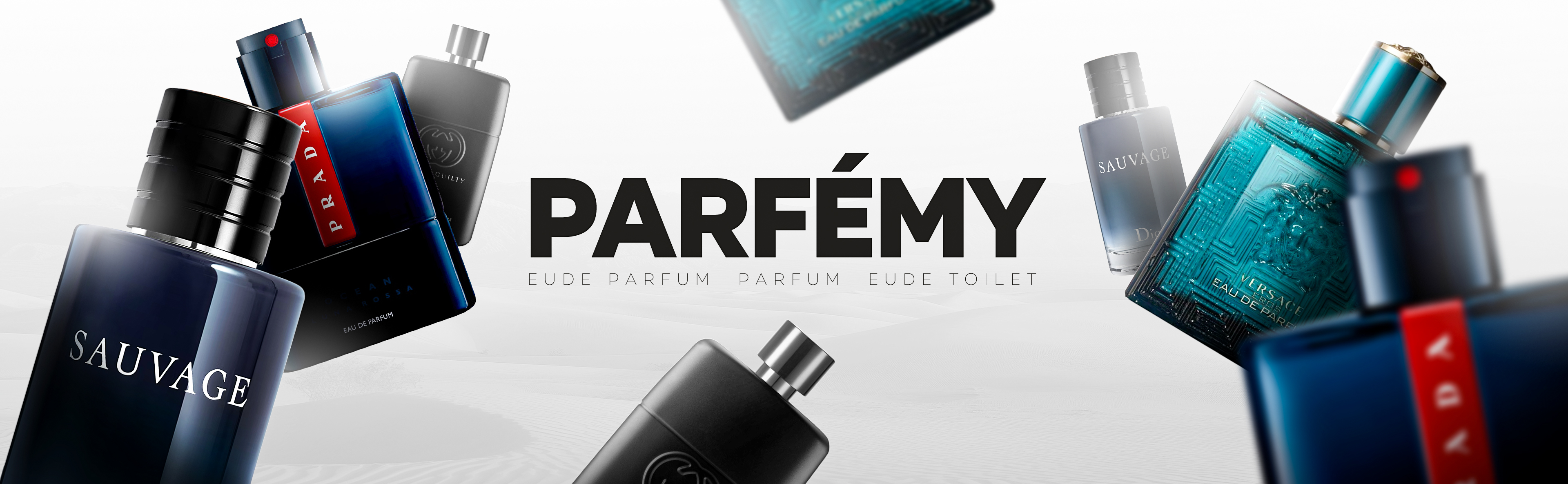 Luxusní parfémy – Dior, Prada, Versace, Gucci | Originální vůně pro muže i ženy