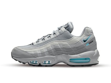 Nike Air Max 95 Retro Logo Grey Aqua - Outlet