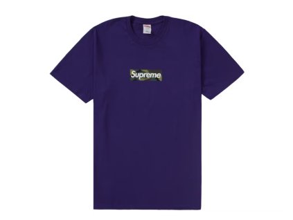 Supreme Box Logo Tee FW23 Purple