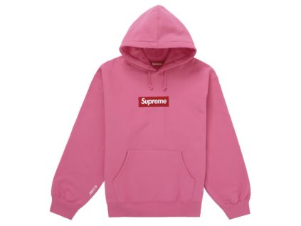 Supreme Box Logo Hooded Sweatshirt FW25 Magenta